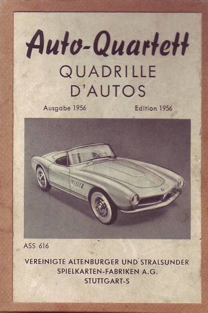 ASS Auto-Quartett, Quadrille d'autos 1956