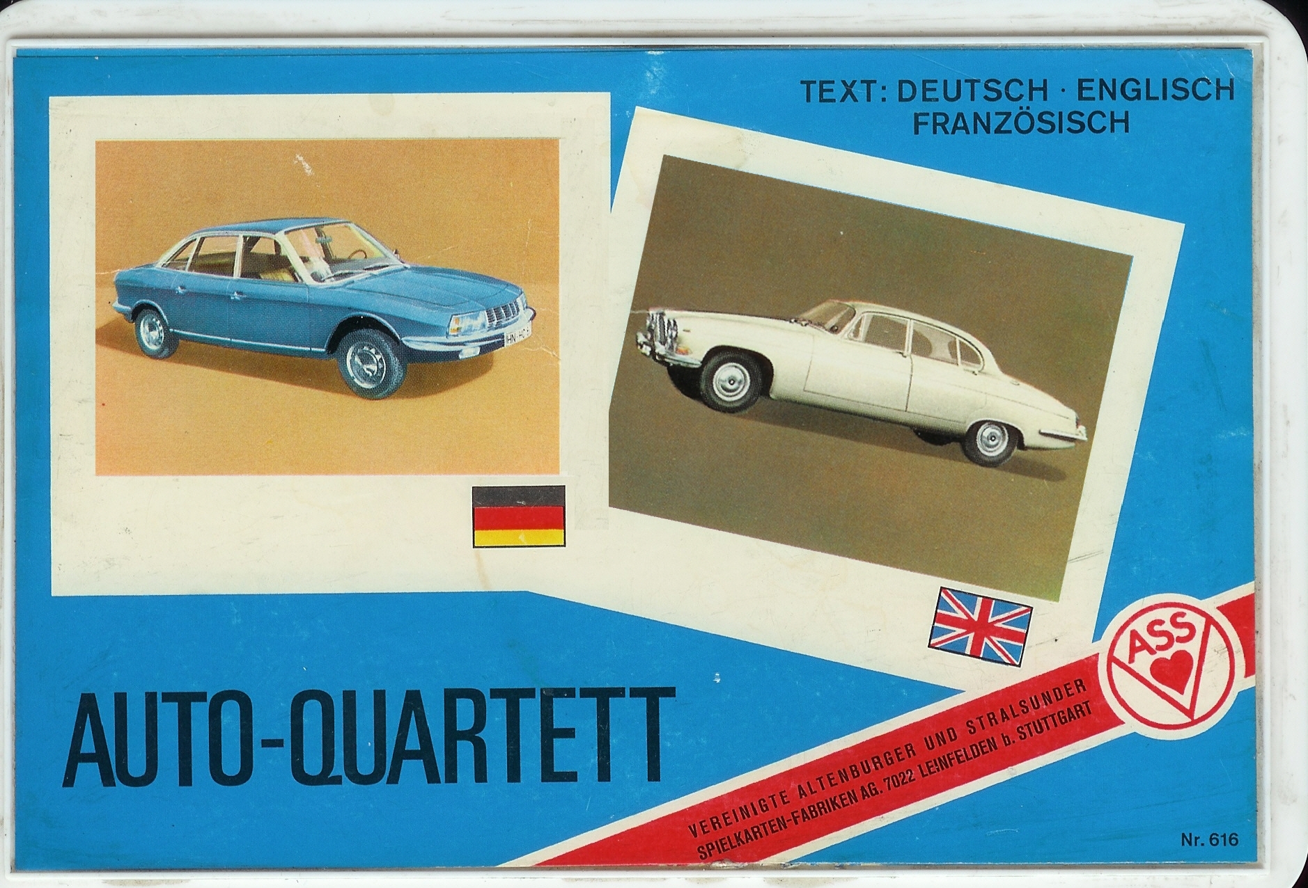 ASS Auto-Quartett 1967, Großbox