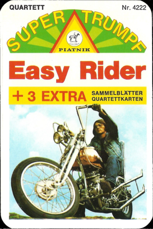 Piatnik Super Trumpf 4222 1977, Easy Rider